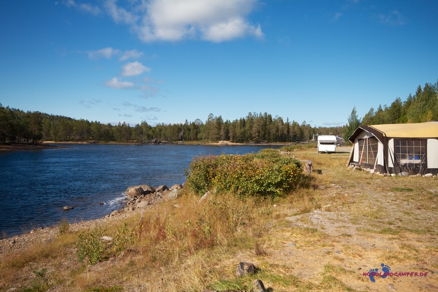 Freistehen in Lappland