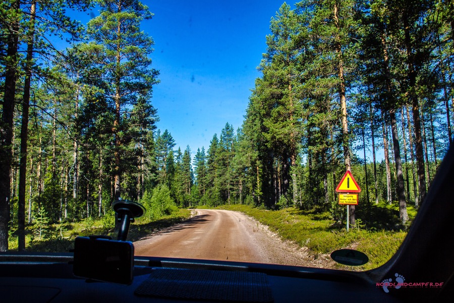 "Bumpy Road" in Mittelschweden