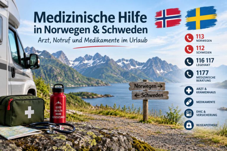 Mehr über den Artikel erfahren Medizinische Hilfe in Norwegen & Schweden: Arzt, Notruf und Medikamente