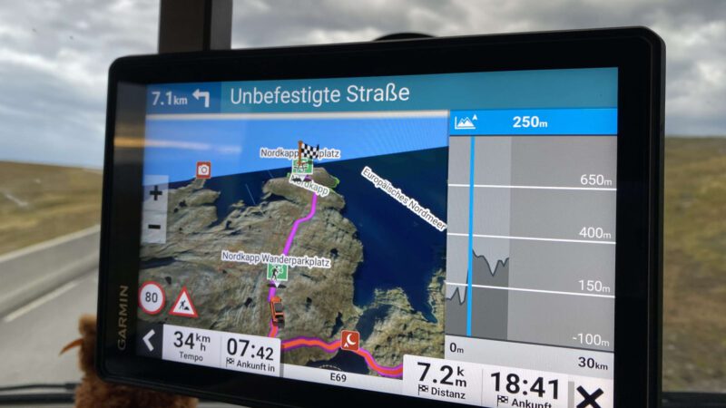 Navigationsgerät Garmin Tread Overland Edition im Test
