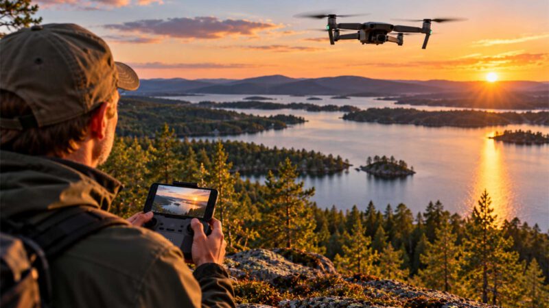 Drohne fliegen in Schweden: Regeln für Deine Reise