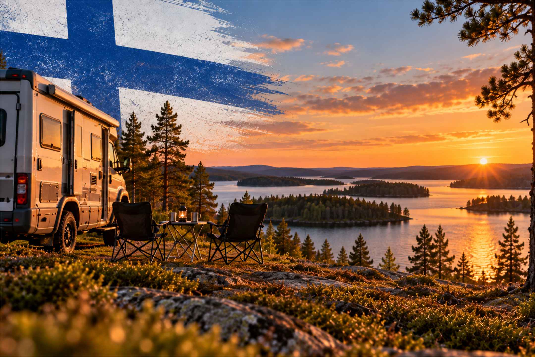 Freistehen in Finnland mit Wohnwagen, Wohnmobil & Camper Van: Regeln, Tipps & legale Stellplätze