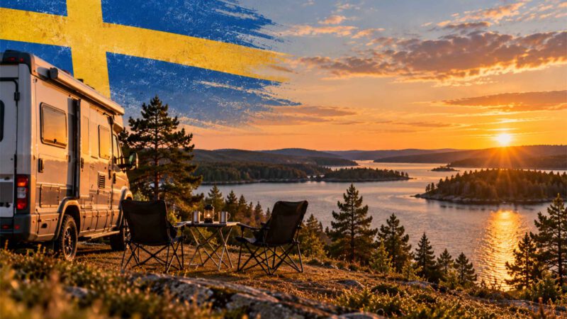 Freistehen mit Wohnwagen, Wohnmobil & Camper Van in Schweden – rechtliche Regeln im Detail