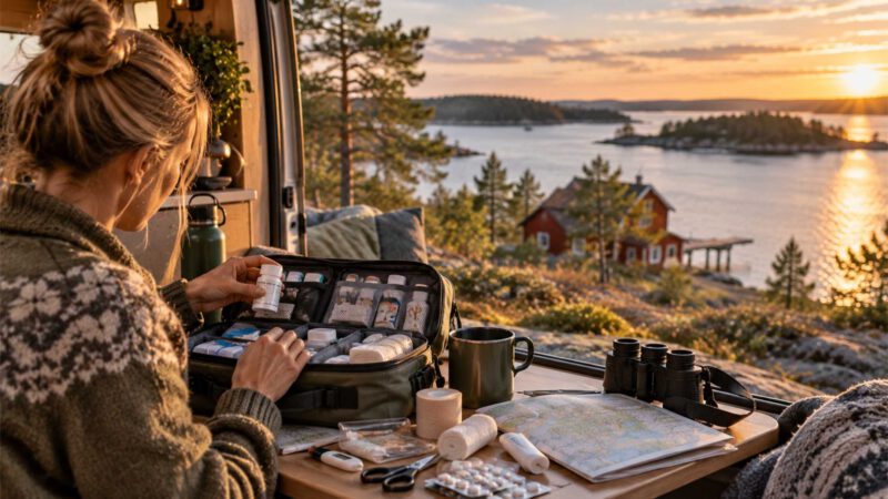 Reiseapotheke für Skandinavien: Unsere Checkliste fürs Wohnmobil
