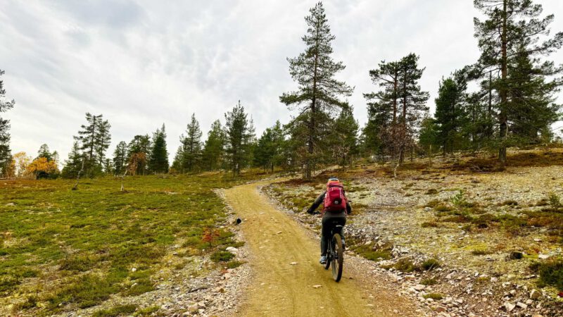 Mountainbike am Ylläs: Unsere Tour auf den Kukastunturi