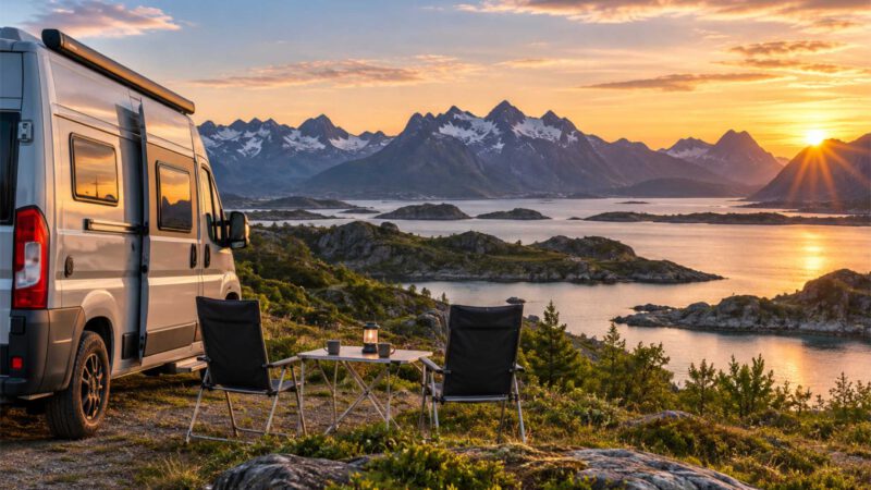 Freistehen mit dem Wohnmobil in Skandinavien