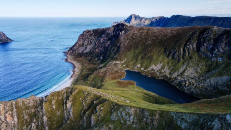 Måtind Wanderung: Auf den Gipfel über der Küste von Andøya