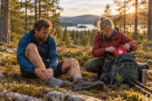 Mehr über den Artikel erfahren Erste Hilfe beim Wandern: Was gehört in den Rucksack?