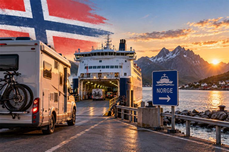 Mehr über den Artikel erfahren Fähren nach Norwegen mit dem Wohnmobil: Welche Route passt zu Dir?