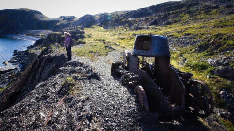HKB 4/448 Kongsfjord: Küstenfort & Panzer am Veinesodden