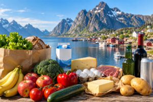 Mehr über den Artikel erfahren Einkaufen in Norwegen: Lebensmittelpreise, Supermärkte & Spartipps