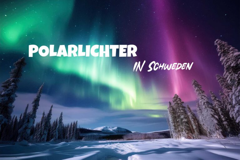 Mehr über den Artikel erfahren Polarlichter in Schweden: Die besten Orte & unsere Tipps