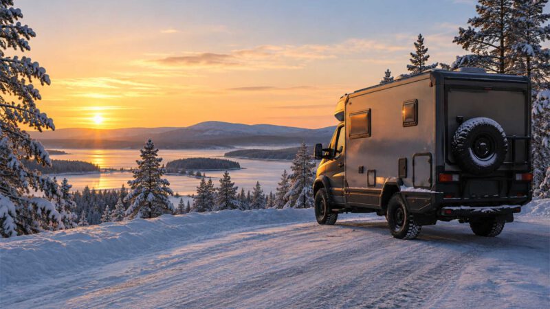 Wohnmobil winterfest machen für Skandinavien