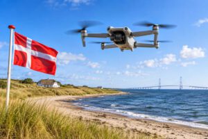 Mehr über den Artikel erfahren Drohne fliegen in Dänemark: Regeln, Verbote & Tipps