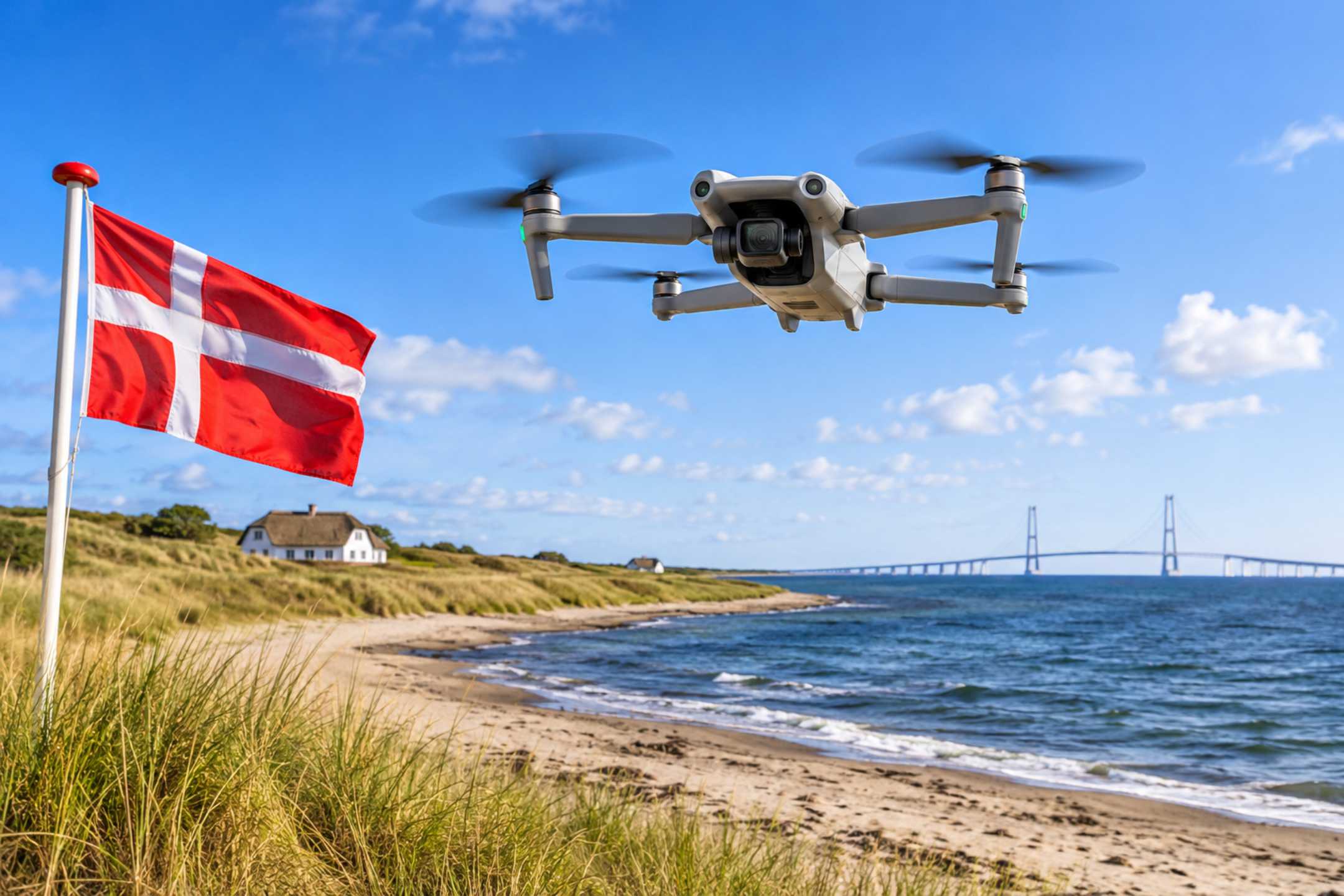 Du betrachtest gerade Drohne fliegen in Dänemark: Regeln, Verbote & Tipps