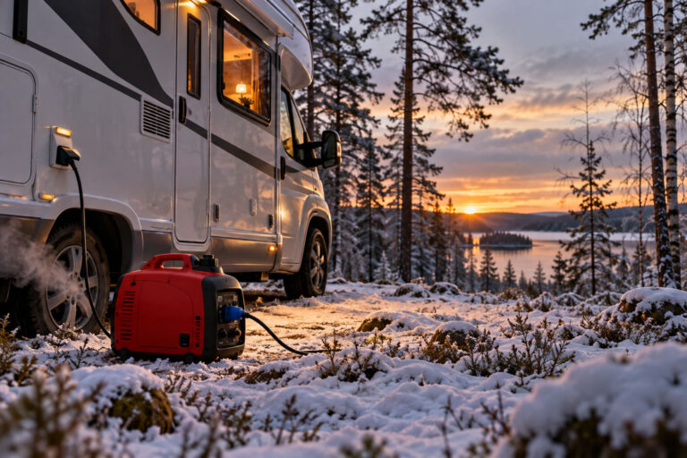 Mehr über den Artikel erfahren Stromgenerator fürs Wohnmobil: 9 Inverter-Generatoren im Vergleich