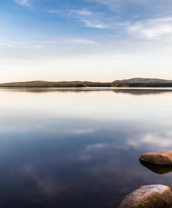 Abendstimmung am Siljan-See