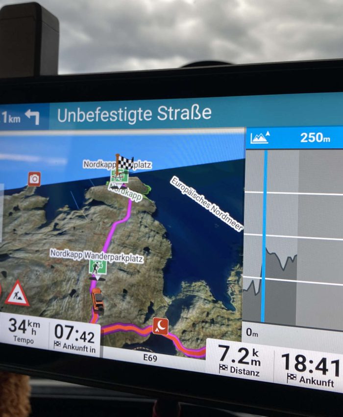 Navigationsgerät Garmin Tread Overland Edition im Test
