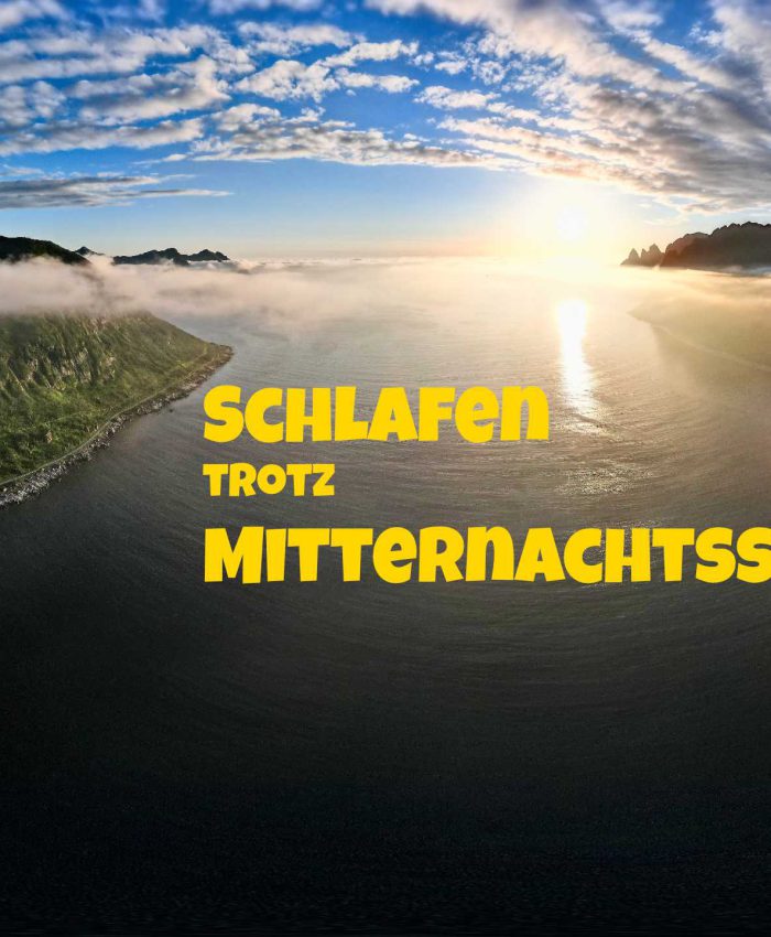 Schlafen bei Mitternachtssonne im Camper: So klappt´s im Norden trotzdem